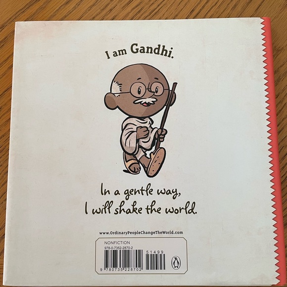 I am Gandhi Ordinary People Change the World Book - Picture 4 of 5